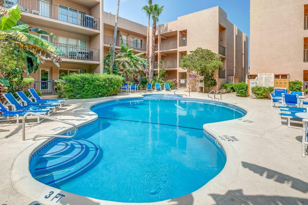Palm Tree Escape Apartment Pulau Padre Selatan Bagian luar foto